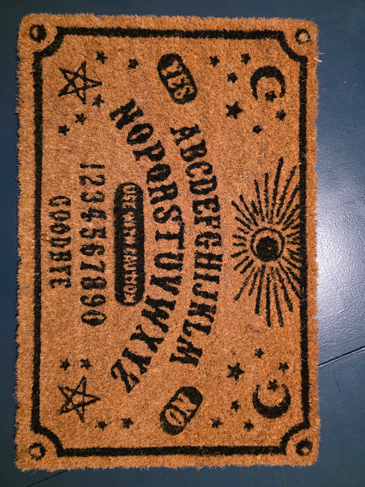Talking Board Door Mat