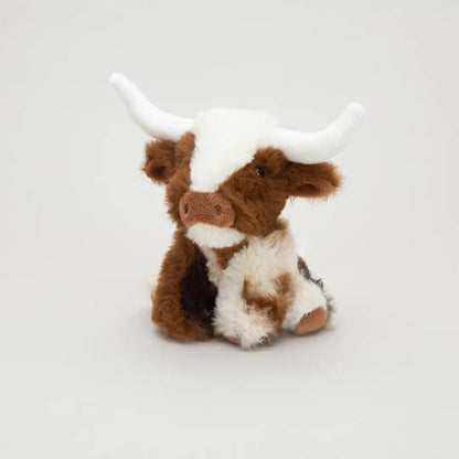 Texas Longhorn Highland Cow Collectible Soft Toy Cow